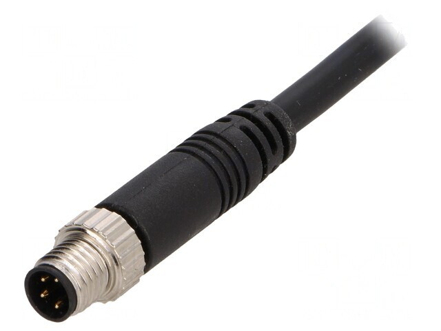 Conector M8 2m tată 4 pini drept cu cabluri