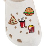 Accesorii pentru decorat saboți, Set 4 buc, Tematică alimentară, CMCLASS