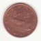 Grecia 5 lepta (eurocenți) 2019 aUNC