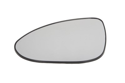 Geam oglinda Chevrolet Aveo (T300), 05.2011-2014, partea Stanga , culoare sticla crom, sticla convexa, foto