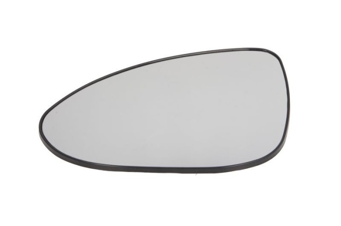 Geam oglinda Chevrolet Aveo (T300), 05.2011-2014, partea Stanga , culoare sticla crom, sticla convexa,