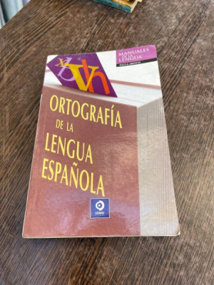 Ortografia de la Lengua Espanola foto