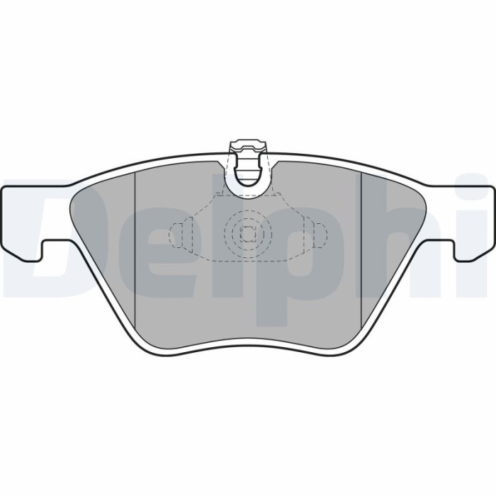 DELPHI LP1956 set placute frana,frana disc