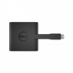 Adaptor Dell USB-C to HDMI/VGA/Ethernet/USB 3.0 Black foto