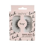 Gene false, Technic, Faux Silk 3D Lashes, Tango, Adeziv inclus