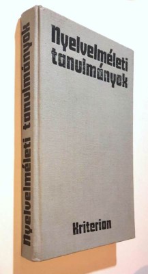 Nyelvelmeleti tanulmanyok - Valogatta Pentek Janos, Teiszler Pal foto