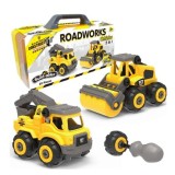 Construct IT Buildables 2in1 Roadworks Vehicles