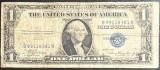Cumpara ieftin 1 DOLLAR 1935 ,,SILVER CERTIFICATE&quot; STATELE UNITE/ SIGILIU ALBASTRU (BLUE SEAL)!