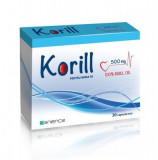 Cumpara ieftin Korill ulei pur de krill, 500 mg, 30 capsule, Sanience