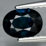 ~ &gt; &gt; SAFIR NATURAL ALBASTRU VERDE - 0,96 ct. Certificat de Autenticitate ! !