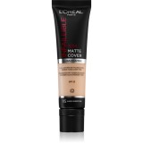 L&rsquo;Or&eacute;al Paris Infallible 32H Matte Cover machiaj matifiant de lungă durată SPF 25 culoare 115 (Warm Undertone) 30 ml
