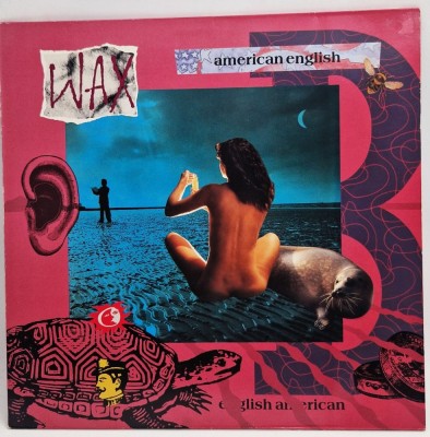 Wax &amp;ndash; American English NM / NM vinil Lp disc RCA Europa 1987 synth pop foto