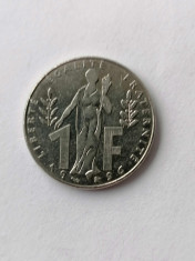 1FRANC 1996* JaquesRufett comemorativa franta foto