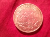 Monedă Rom&acirc;nia 25.000 lei 1946 &ndash; Regele Mihai I 12,5g argint 700 , cal. f.buna