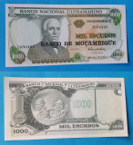 Bancnota veche - Mozambic 1000 Escudos 1972 - Supratiper + fir de siguranta UNC