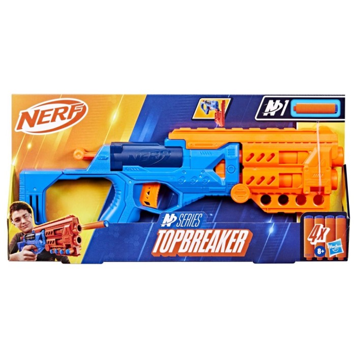 NERF BLASTER N SERIES LANSATOR TOPBRAKER SuperHeroes ToysZone