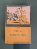 Lucrari in Lemn - P. Leontiev, Editura Tineretului, 1957, 310 pagini, Ghid Prelucrare Manuala Mecanica