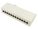 Patch Panel Goobay 12 Porturi Cat 6 RJ45 Alb 62070