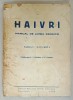 HAIVRI , MANUAL DE LIMBA EBRAICA de I. IACUBOV , 1938