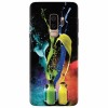 Husa silicon pentru Samsung S9 Plus, Abstract Color Bottles Splash