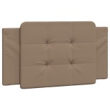 Perna pentru tablie pat, Zadar, cappuccino, 100 cm, piele artificiala, DKD Home Decor