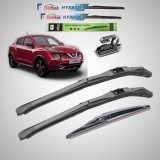 Cumpara ieftin Stergatoare TeamCar Hybrid pentru Nissan Juke F15 (2010-2017) - Set Complet 550mm+400mm+340mm, Prindere Hook
