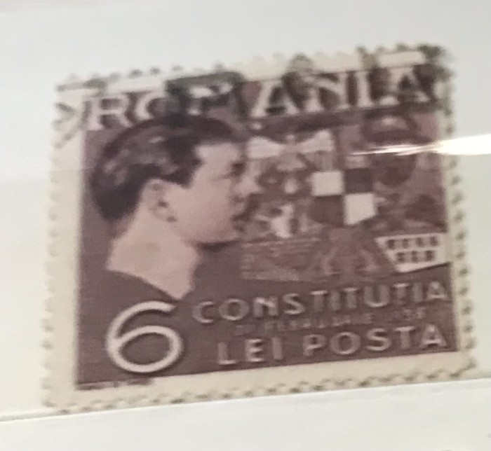 Timbre Carol 6 lei