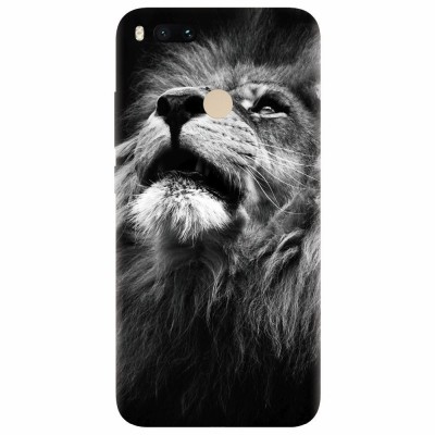 Husa silicon pentru Xiaomi Mi A1, Majestic Lion Portrait foto