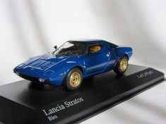 Macheta Lancia Stratos Minichamps 1:43 foto