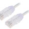 Patch cord TX6-28 U/UTP 6 Cat6 Alb 5m 28AWG