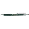 Creion Mecanic Faber – Castell Contura, 0.5 mm Mina, Clip Practic, Corp Verde, Creion Mecanic Colorat, Rechizite Scolare, Instrumente de Scris, Creion, Faber-Castell