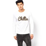 Bluza alba, barbati, Chillin - S