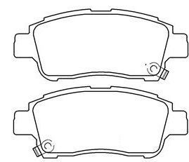 Placute frana fata Toyota Yaris (Scp1, Nlp1, Ncp1), 01.1999-12.2005, marca SRLine S70-0172