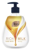 Cumpara ieftin Sapun lichid TEO, Rich Milk Delicate Honey, 400 ml