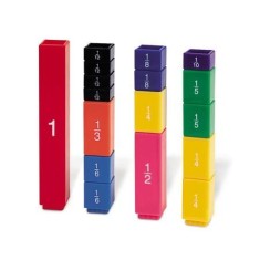 Turnul fractiilor DELUXE - set educativ matematic