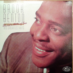Vinil Brook Benton – His Greatest Hits, It's Just A Matter Of Time (VG+)