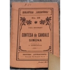 Paul Bourget - Contesa de Candale Simona