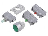 Comutator Push-Button 22mm 1NC 1NO
