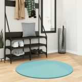 vidaXL Covor &bdquo;OVIEDO&rdquo;, fire scurte, verde, &Oslash; 100 cm