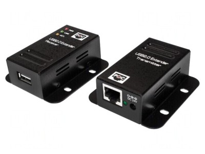 Extender USB 2.0 cu Soclu RJ45 și USB A/B foto