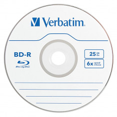 Mediu optic Verbatim BD-R 25GB 6x Printabil foto