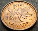 Cumpara ieftin Moneda 1 CENT - CANADA, anul 2001 * cod 2937, America de Nord