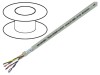 Cablu PAAR-TRONIC 4x2x0,22mm2 Gri 250V