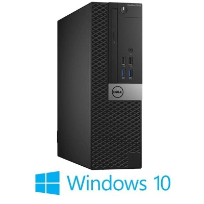 Calculator Dell OptiPlex 7040 SFF, Quad Core i5-6500, 8GB DDR4, SSD, Win 10 Home foto