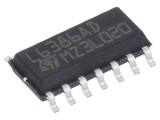Driver Push-Pull SO14 400mA 580V 2-Channel 400kHz 17V