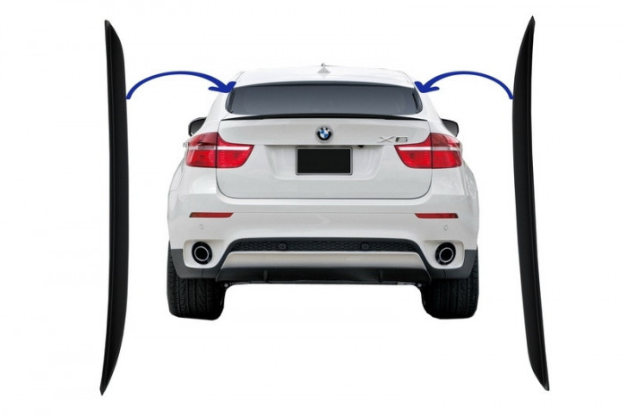 Spoiler Eleron Luneta compatibil cu BMW X6 E71 E72 (2008-2014) Performance Design TRFBMX6E71