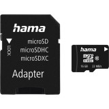 Card memorie Micro-SDHC Hama 108088, 16 GB, Class 10 + Adaptor