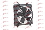 Ventilator radiator Honda Accord 98-02, motor: 3.0 V6, ventilator radiator fara resistor, 300; 2 pini, SRLine, 19015-P8C-A01; 19020-P8C-A01