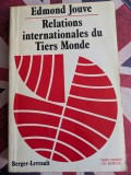 Edmond Jouve, Relations internationales du Tiers Monde