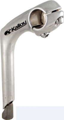 Pipa ghidon City / Trekking, aluminiu, &amp;Oslash;22,2, extensie 80mm, culoare argintiu Cod:421690810RM foto